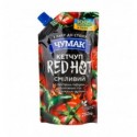 Кетчуп Чумак Red Hot з гострим перцем халапеньо 250г