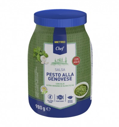 Соус Metro Chef Pesto alla Genovese з часником 980г