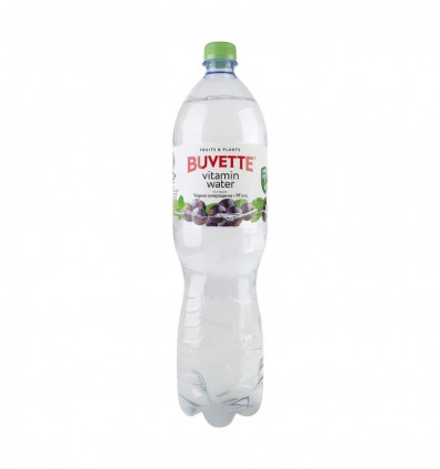 Напій Buvette Vitamin Water Чорна смородина-м`ята 6х1.5л