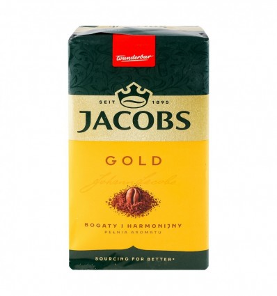 Кава Jacobs Gold натуральна смажена мелена 250г