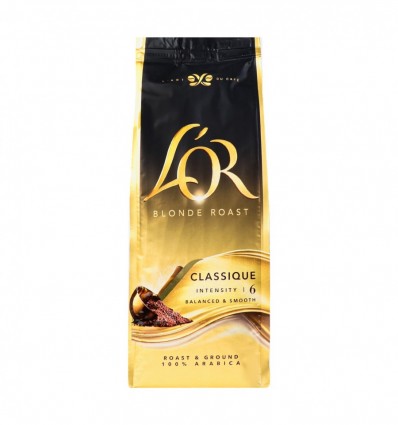 Кофе L`OR Blonde Roast Classique жареный молотый 250г