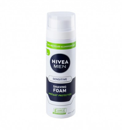 Піна для гоління Nivea Men Sensitive Instant Protection 200мл