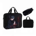 Шкільна текстильна сумка Kite Naruto A4, 1 віділення, 589 NR