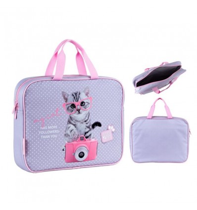 Шкільна текстильна сумка Kite Studio Pets A4, 1 віділення, 589 SP