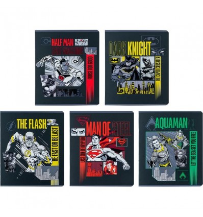 Зошит шкільний Kite DC Comics DC24-238, 24 аркуша, клітинка ( DC24-238 )