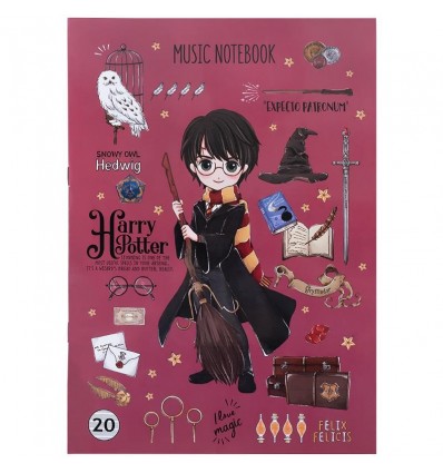 Зошит для нот Kite HP24-404 Harry Potter А4, 20 л