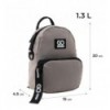 Мини рюкзак-сумка GoPack Education Teens GO24-181XXS-1 бежевый ( GO24-181XXS-1 )