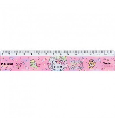 Лінійка Kite Hello Kitty пластикова, 15см