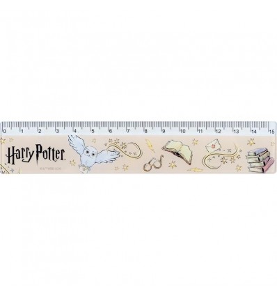 Линейка Kite Harry Potter HP24-090, пластиковая, 15см