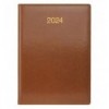 Дневник датированный 2024 Стандарт Soft, коричневый