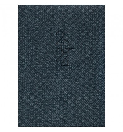 Дневник датированный 2024 карманный Tweed, серый