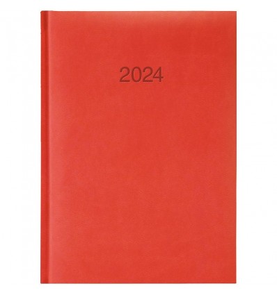 Щоденник датований 2024 кишеньковий Torino, кораловий