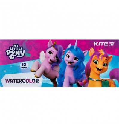 Краски акварельные Kite My Little Pony LP23-041, 12 цветов