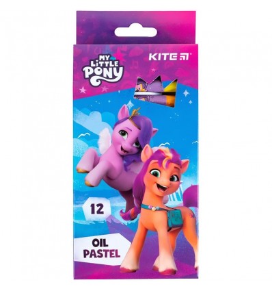 Пастель масляна Kite My Little Pony LP24-071, 12 кольорів