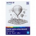 Папір для креслення Kite Classic K-269, А4, 10 аркушів, 200г/м3