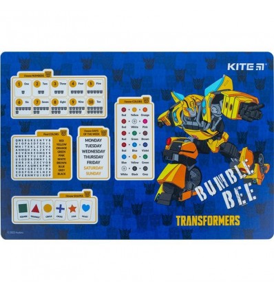 Подложка настольная Kite Transformers TF23-207