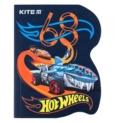 Блокнот Kite Hot Wheels HW24-223, А6, 60 аркушів, клітинка