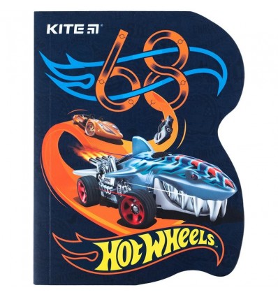 Блокнот Kite Hot Wheels HW24-223, А6, 60 листов, клетка