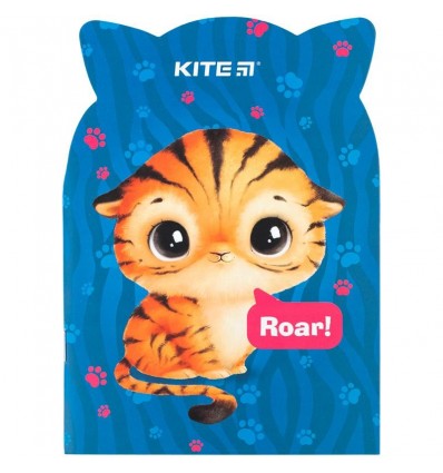Блокнот Kite Roar cat K24-461-1, 48 аркушів, клітинка