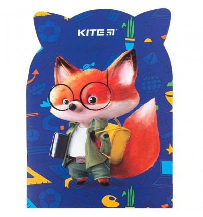 Блокнот Kite Smart fox K24-461-3,, 48 листов, клетка