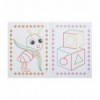Раскраска с контуром-подсказкой, оранжевая, 12 страниц, BABY LINE ( ZB.16025 )