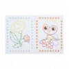Раскраска с контуром-подсказкой розовая, 12 страниц, BABY LINE ( ZB.16026 )