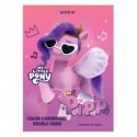 Картон кольоровий двосторонній Kite My Little Pony LP24-255, А4, 10 аркушів/10 кольрів ( LP24-255 )