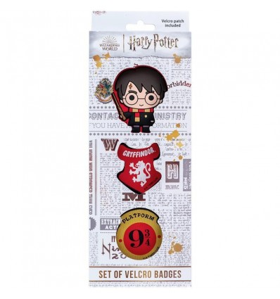 Набір бейджів на липучці Kite Harry Potter HP24-3012-1, 3 шт