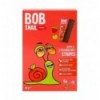 Цукерки Bob Snail Яблучно-полуничний страйп фруктово-ягідні 84г
