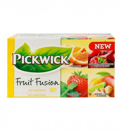 Напиток Pickwick Fruit Fusion фруктово-травяной 37.5г