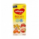 Йогурт Milupa Клубника-банан для детей от 8-ми месяцев 2.1% 207г
