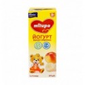 Йогурт Milupa Банан-абрикос для дітей від 8-ми місяців 2.1% 207г