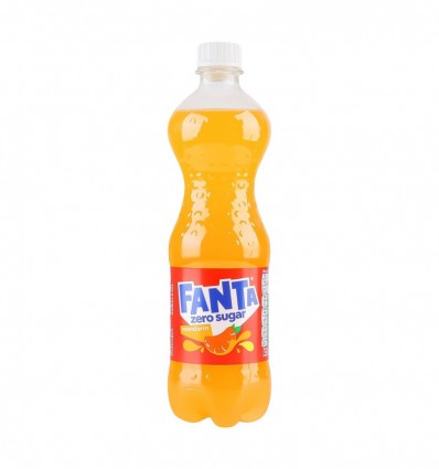 Напиток безалкогольный Fanta Zero sugar Mandarin сильногазирован 12х500мл
