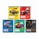 Тетрадь школьная Kite Hot Wheels HW24-232, 12 листов, клетка