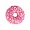Пончик в рожевій глазурі з білими краплинками 55 г