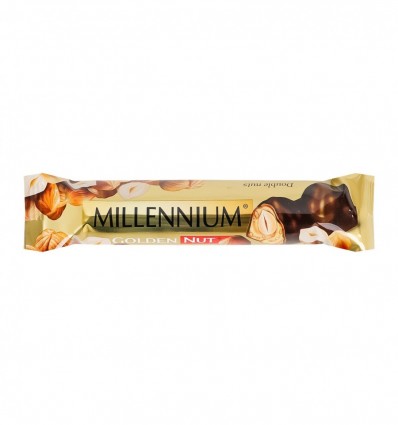 Шоколад Millennium Golden Nut черный с начинкой 40г