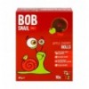 Цукерки Bob Snail Rolls Apple-cherry фруктово-ягідні натуральні 10х10г
