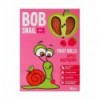 Цукерки Bob Snail Rolls Apple-raspberry фруктово-ягідні натуральні 60г