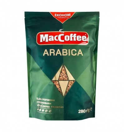 Кава MacCoffee Arabica розчинна сублімована 280г