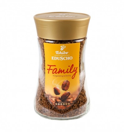 Кофе Tchibo Family растворимый сублимированный 200г