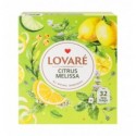 Бленд чаю Lovare Citrus Melissa трав`яного зеленого 32 х 1.5г