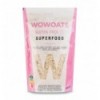 Пластівці Wowoats Superfood вівсяні з ягод годжи та льон 450г