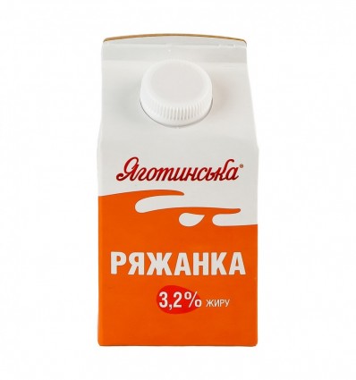 Ряженка Яготинська 3.2% 450г