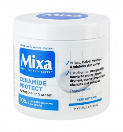 Крем Mixa Ceramide Protect для дуже сухої шкіри 400мл