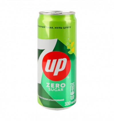 Напиток безалкогольный 7UP сильногазированный 330мл