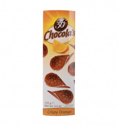 Чипси Hamlet молочно-шоколадні з апельсином 125г