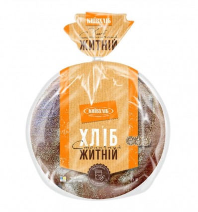 Хліб Київхліб Столичний житній нарізний 950г
