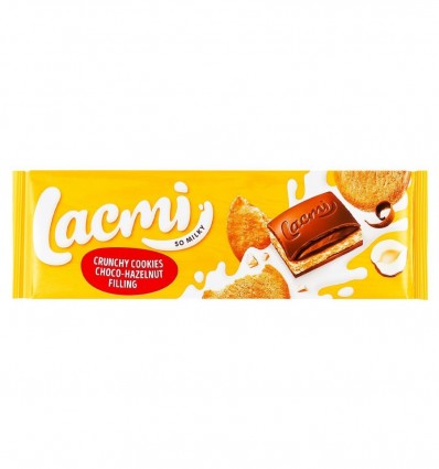 Шоколад Roshen Lacmi Crunchy cookies choco-hazelnut 265г