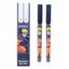 Ручка гелевая "пиши-стирай" Kite Naruto NR24-069, синяя, 2 шт. в пенале