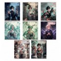 Набір зошитів учнівських загальних KIDS LINE ANIME ZB.1704-99, 10 штук, 8 предметів, 48арк., клітин